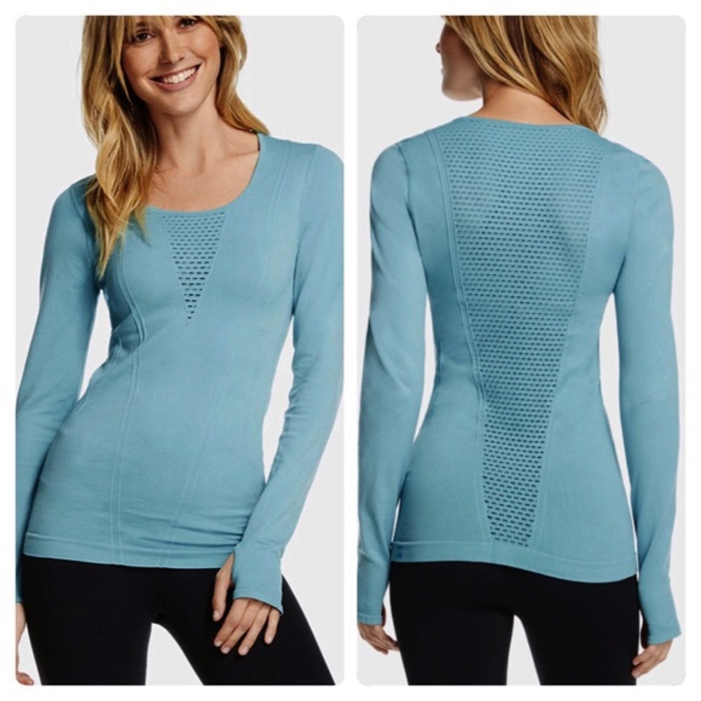 Fabletics Arta Long Sleeve Blue
